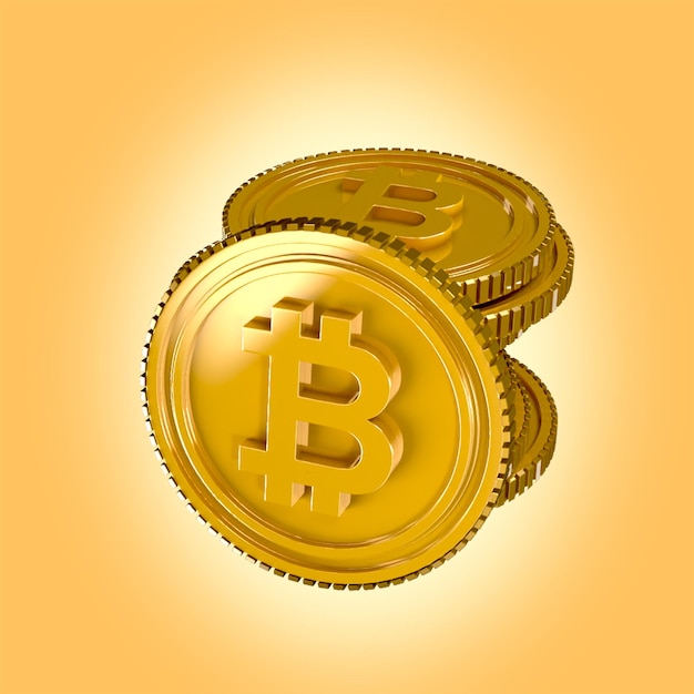 two gold coins with the letter b on them