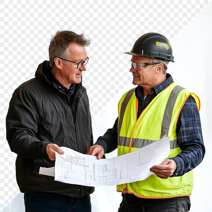 PSD two men are holding a piece of paper that says quot the word quot on it
