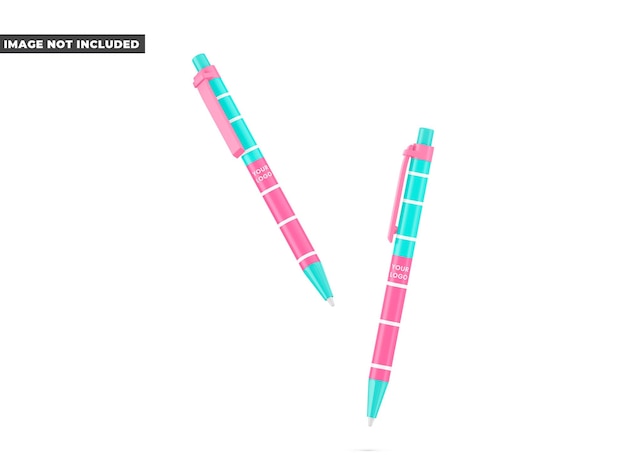 two pen mockup
