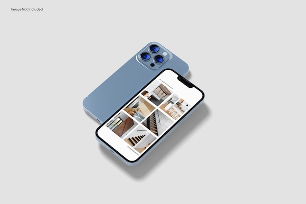 Two phones pro mockup