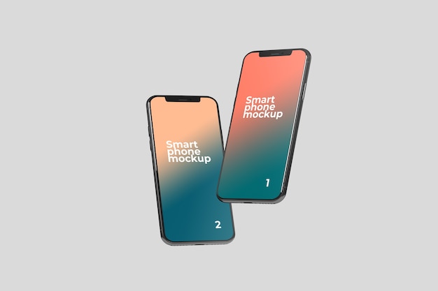 Two Smartphone Mockups