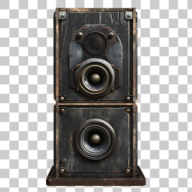 PSD two speakers stacked