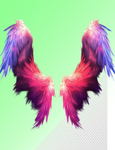 Two wings with wings that say wings like wings