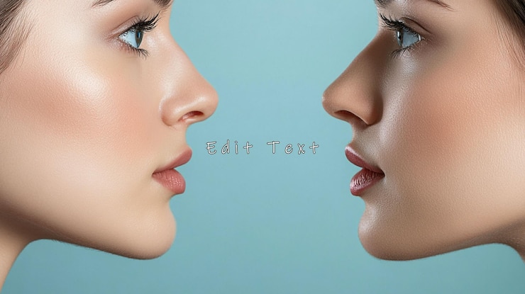 PSD two womens profile view showcasing subtle facial differences