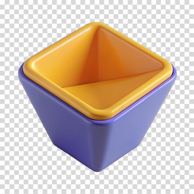 トゥートーン スクエアボウル 3D レンダリング
