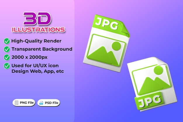 Typ pliku JPG Renderowanie 3D na przezroczystym tle Ui UX icon design web and app trend