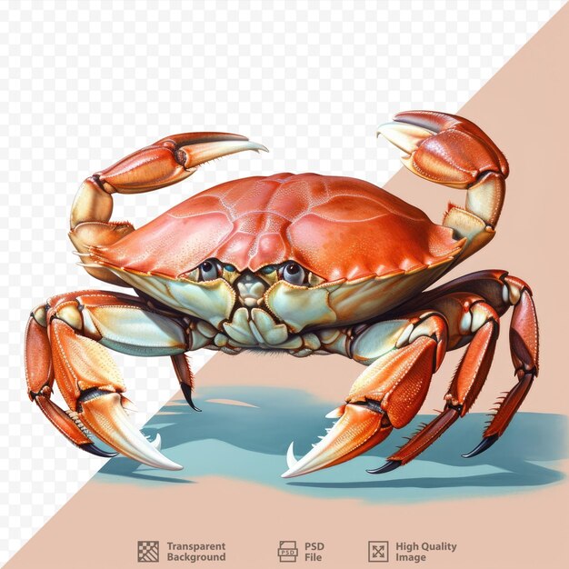 Premium PSD Type of crab Premium PSD Type of crab