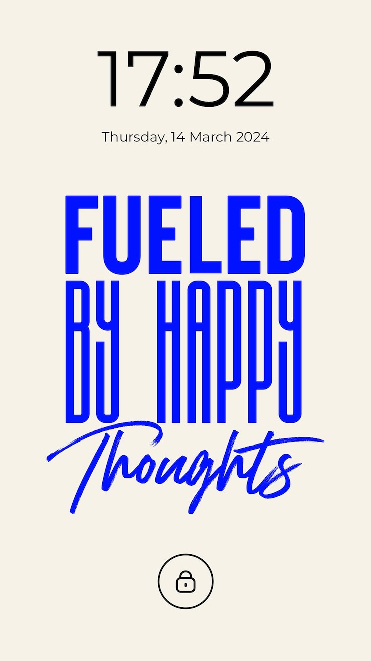 PSD typography wallpaper screen phone stories