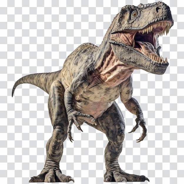 PSD ティラノサウルス・レックス (tyrannosaurus rex) は透明の土で発見された恐です