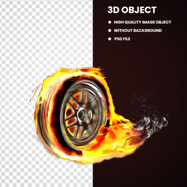 PSD tyre fire