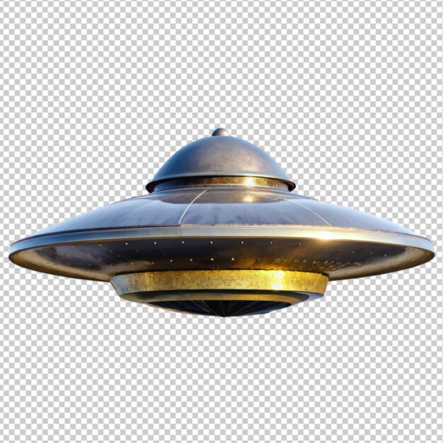 투명한 배경에 있는 Ufo