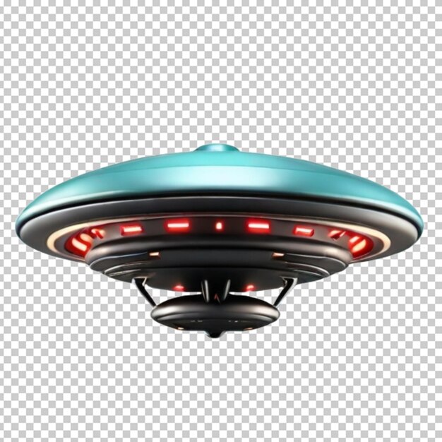 PSD 白い背景のufo