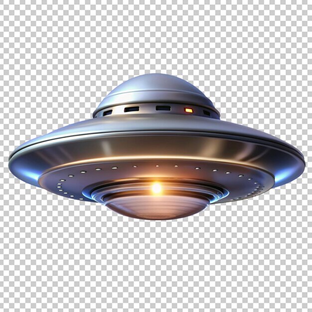 PSD ufo su sfondo trasparente