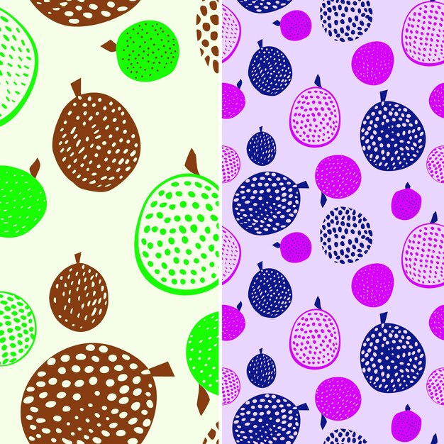 PSD Плоды ugli с круглым силуэтом и уникальным дизайном с векторным дизайном образца тропических фруктов polk