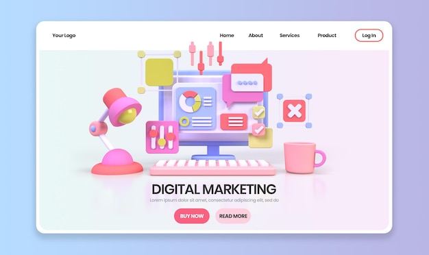 UI UX design konsepti illüstrasyon açılış sayfası şablonu iş fikri arka planı için web geliştirme