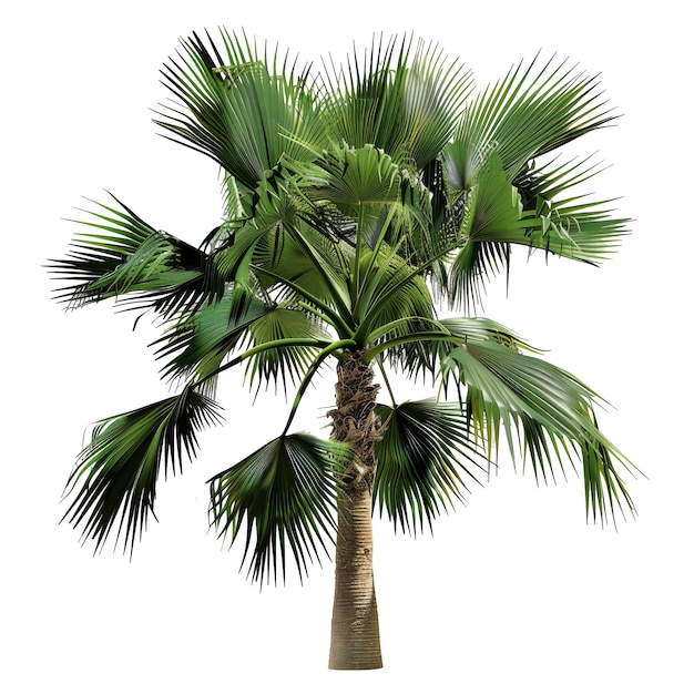 uitsnede Pritchardia_pacifica_Fiji_Fan_Palm doorzichtige achtergrond