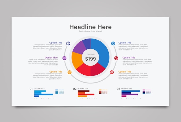 Układ Infografiki Produktywności