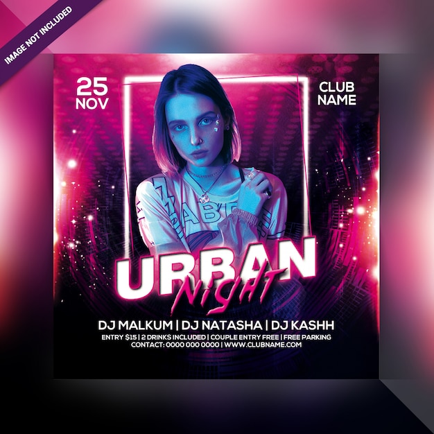 Ulotka Urban Night Party