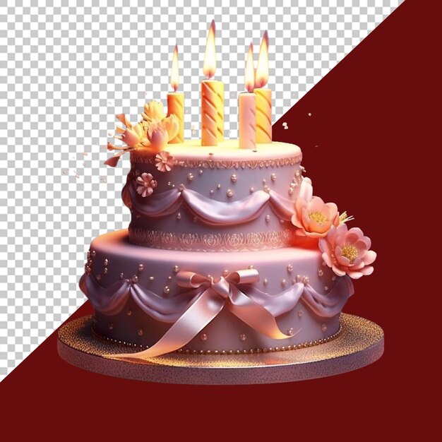 PSD the ultimate birthday cake experience