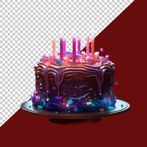 PSD the ultimate birthday cake experience