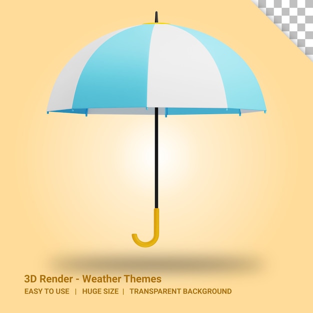 PSD 背景が透明な傘 3 d イラスト