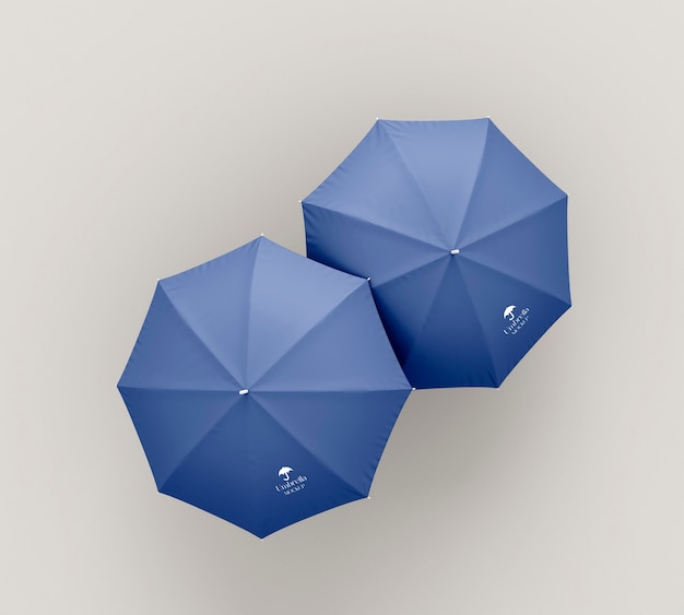 PSD umbrella mockup design