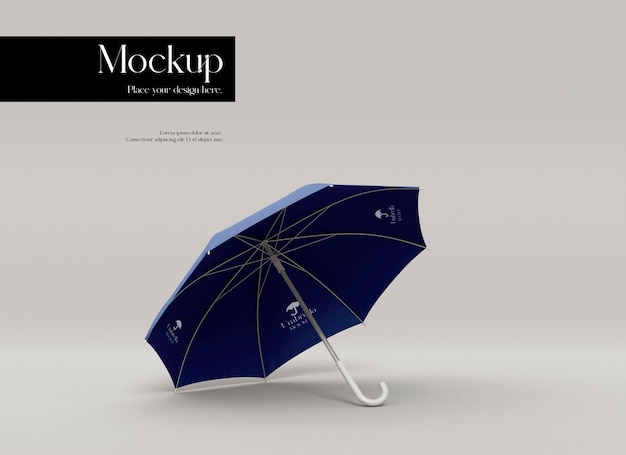 PSD umbrella mockup design