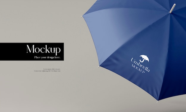 PSD umbrella mockup design