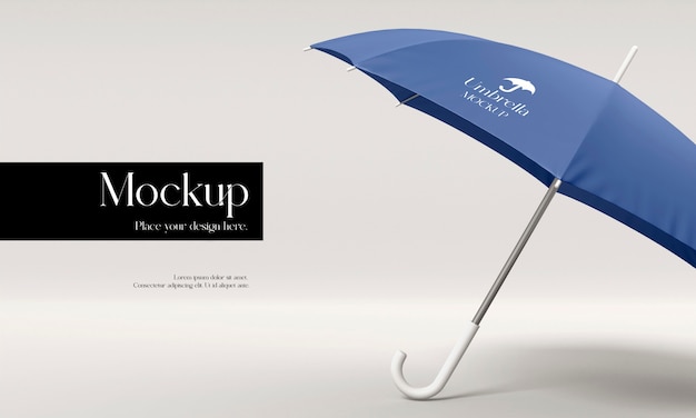 PSD umbrella mockup design