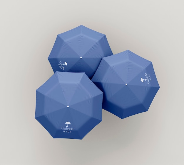 PSD umbrella mockup design