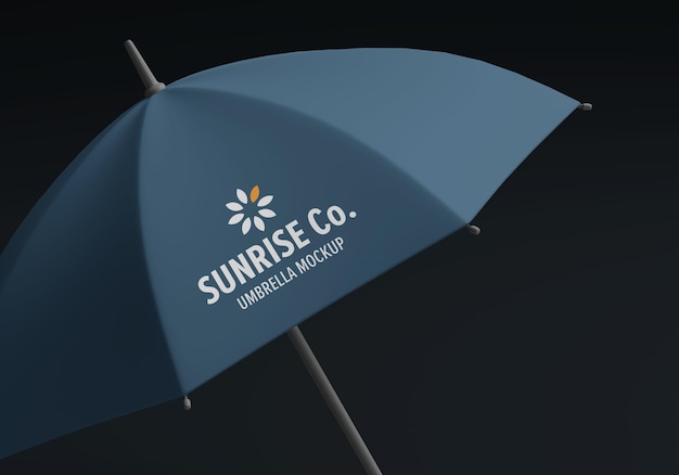 Umbrella mockup template