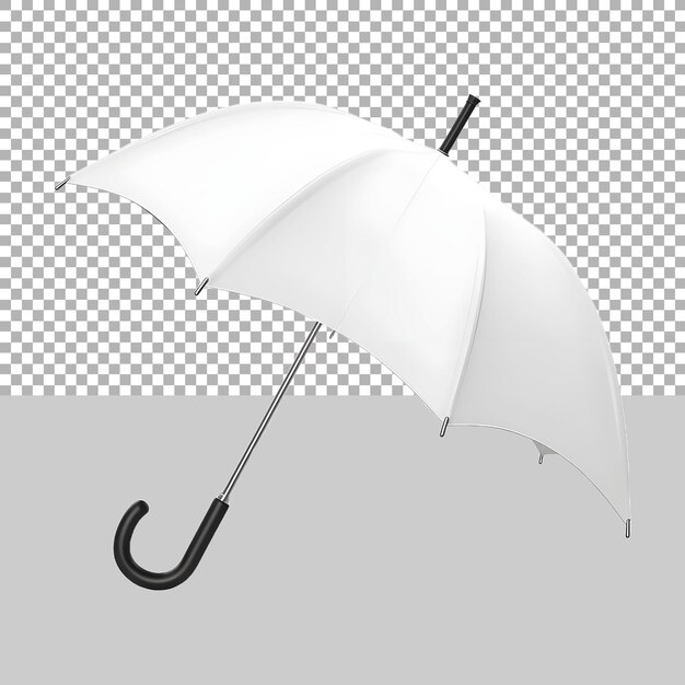 PSD umbrella on transparent background ai generated