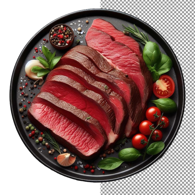 PSD uncooked premium beef steak png