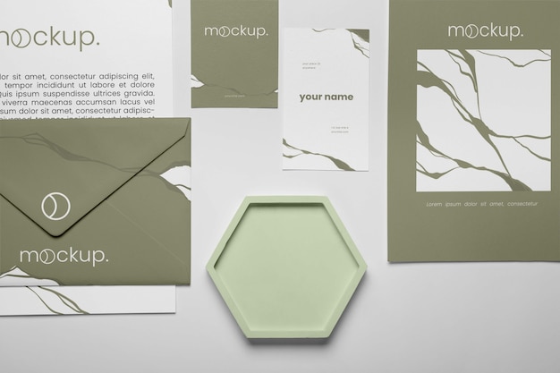 PSD undersaturated earth colors mockup