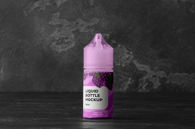 PSD unicorn dropper bottle mockup