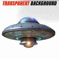 PSD unidentified flying object illustration