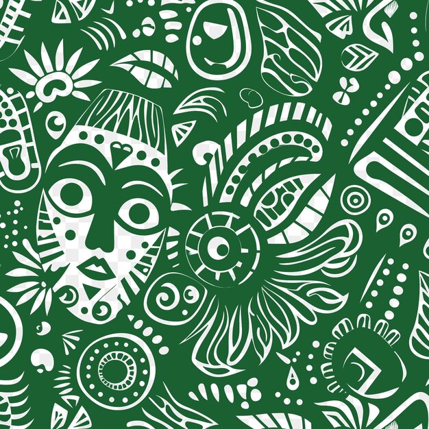 Unique doodle patterns artistic outlines collage and scribble designs for your digital projects