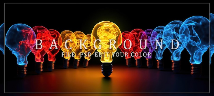 PSD unique idea shining bright among the rest