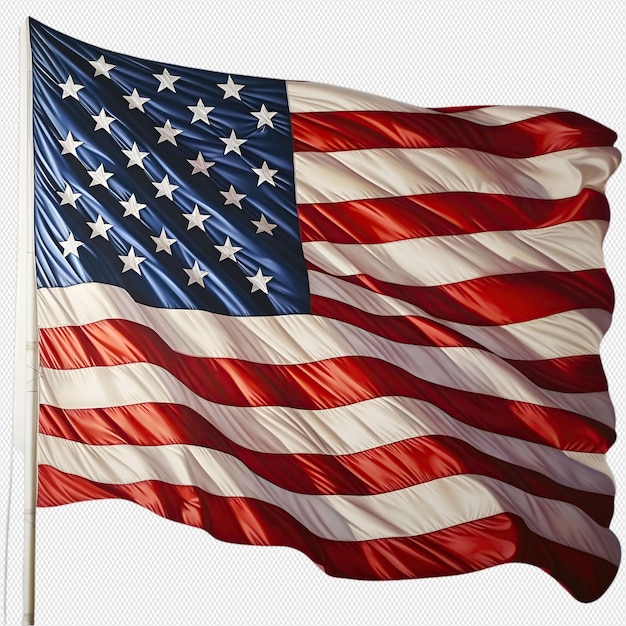 PSD united states flag png