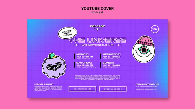 PSD universum podcasr youtube-cover