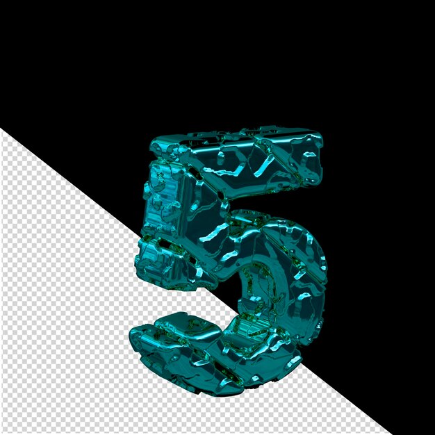 Unpolished symbol turned to the right
