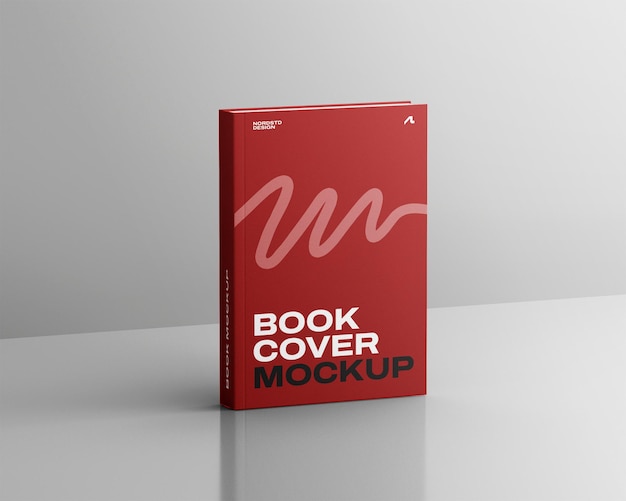 Upright Book Cover Mockup