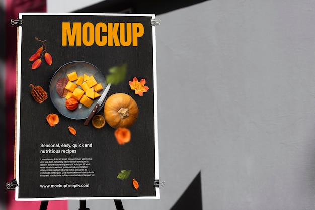 Mockup di pubblicità urbana all'aperto