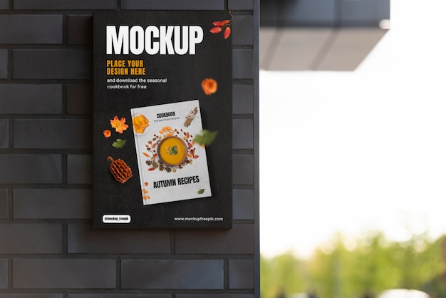 PSD urban advertising outdoor mockup