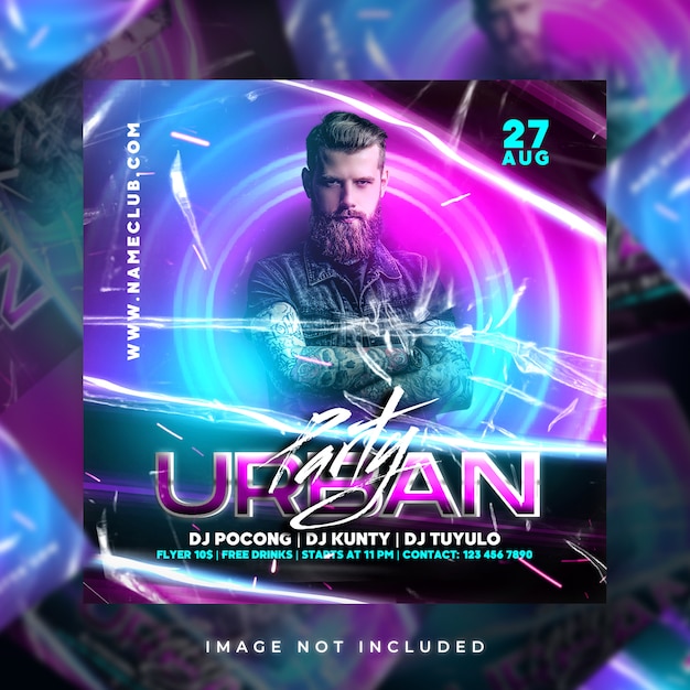 Urban Party Flyer 