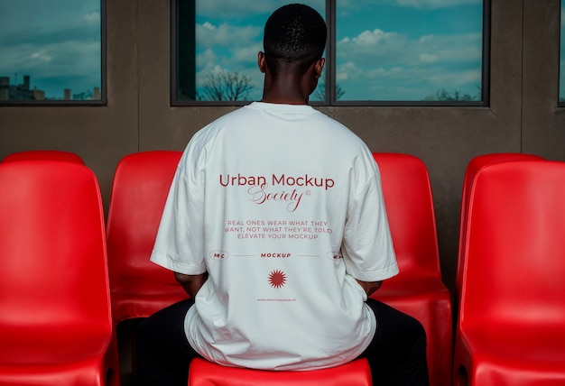 Urban t-shirt mockup design