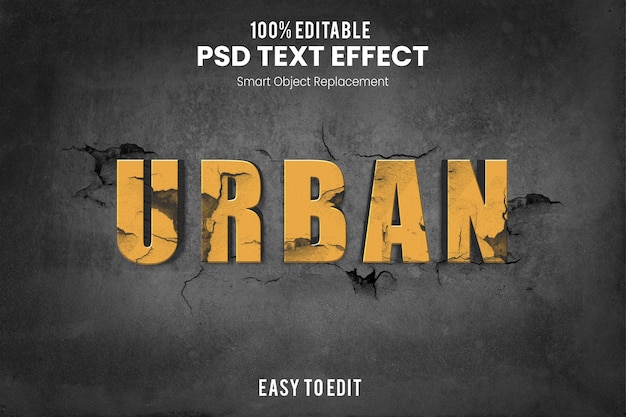 Urbantext effect