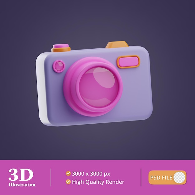 urodzinowa impreza słuchawki ilustracja 3d
