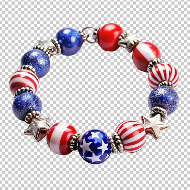 PSD usa flag themed bracelet