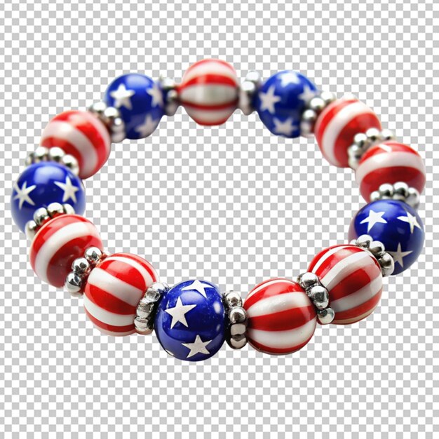 PSD usa flag themed bracelet